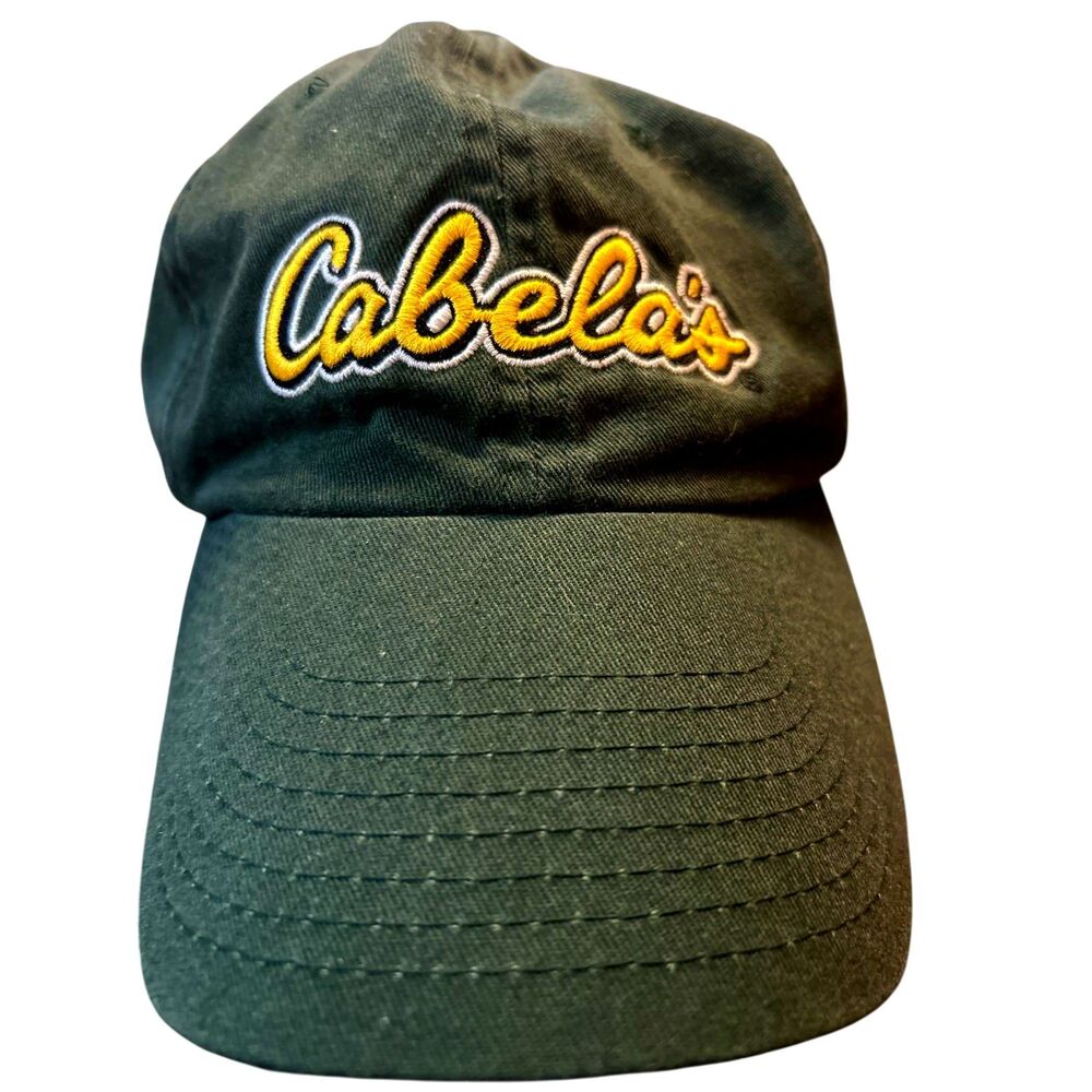 Cabela's hat Green adjustable cap